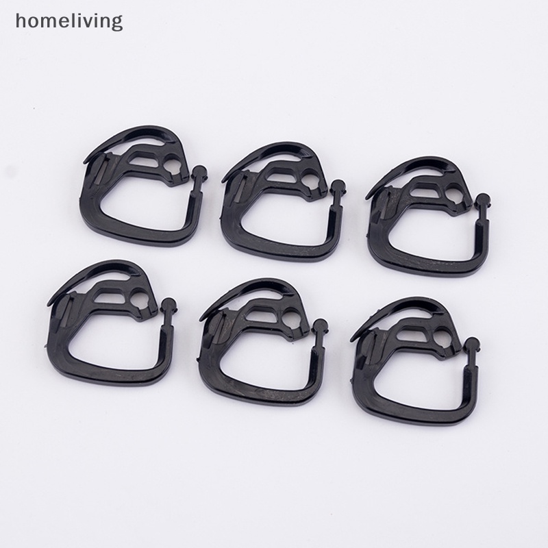 Set 10 Móc Treo Rèm Cửa Tiện Dụng Cho Nhà Kính