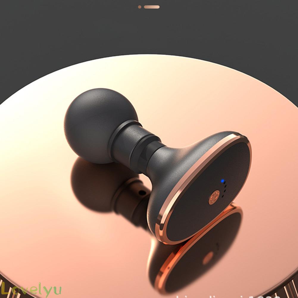 Máy Mát Xa Mini Cầm Tay Chạy Điện Kèm 5 Đầu Thay Thế Tùy Chỉnh Tiện Dụng