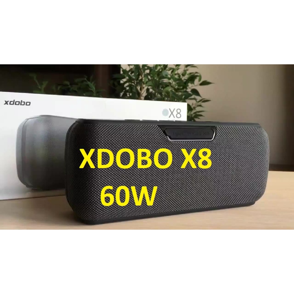 Loa Bluetotoh mini công suất lớn XDOBO X8-II 60W/XDOBO X8 Plus 80W/Xdobo X8 Max công suất 100W Siêu Trầm chống nước IPX5