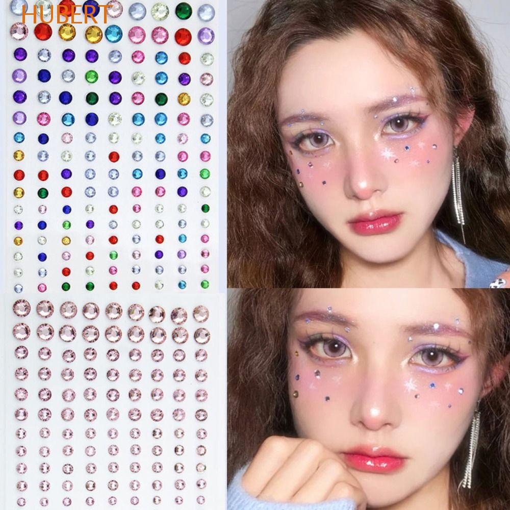 Bảng Phấn Mắt 3D Lấp Lánh Thời Trang Cho Nữ|Hạt Đá Đính Trang Trí Móng Tay Nghệ Thuật|Sticker Dán Trang Trí Xinh Xắn Chất Lượng