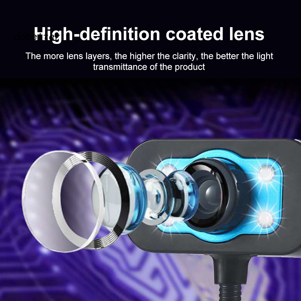 Webcam HD USB Tầm Nhìn Ban Đêm Kèm Mic Cho Laptop / PC