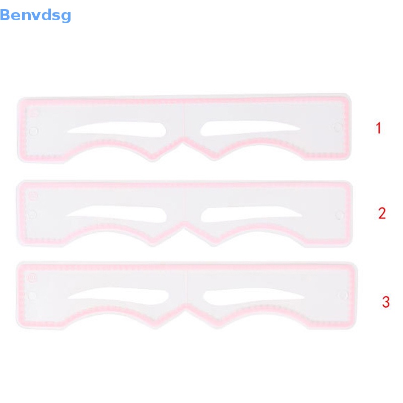 Bộ 3 Dụng Cụ Hỗ Trợ Trang Điểm Lông Mày Một Bước Tiện Dụng