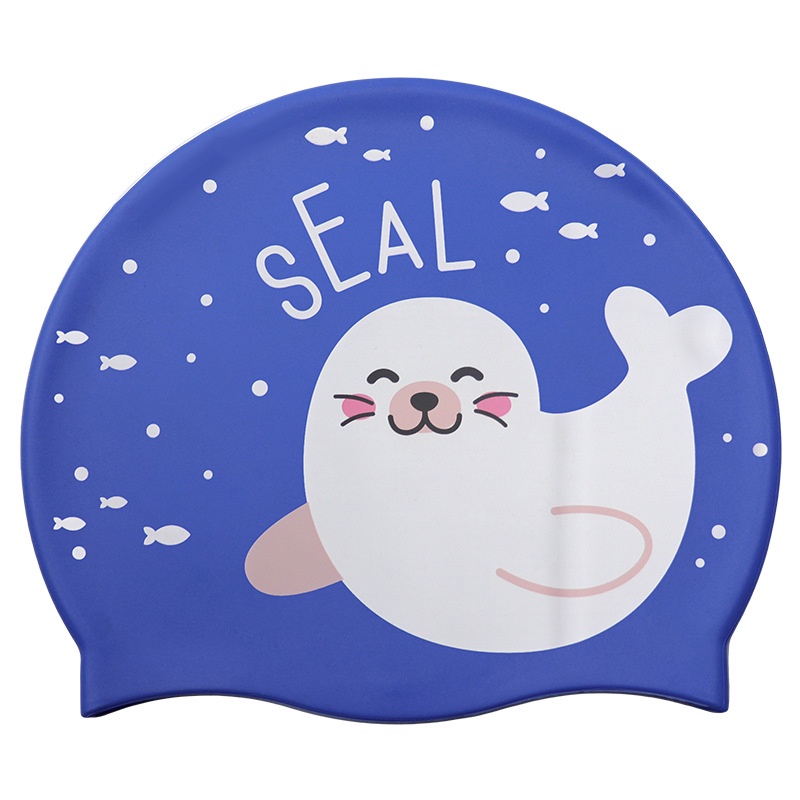 Mũ Bơi Silicon Unisex Thời Trang Mới Cho Trẻ Em