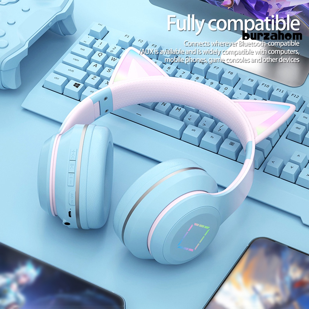 1 Bộ Tai Nghe Bluetooth 5.1 Không Dây DR57 Chống Ồn 200mAh Có Đèn RGB Âm Thanh Nổi Kiểu Dáng Thể Thao