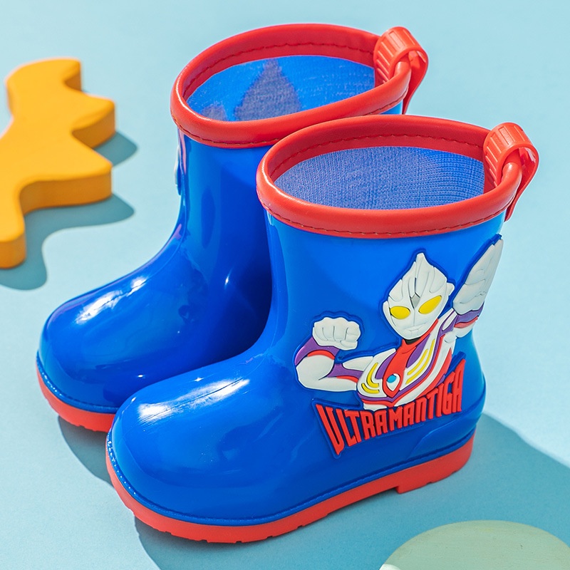 Ủng Đi Mưa Màu Hồng Dễ Thương Chống Trượt Chống Thấm Nước Cho Bé-AA1535