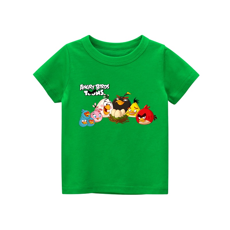 Áo thun trẻ em ANGRY BRIDS 4 , 8 màu áo, đầy đủ size có big size, MÀU KHÁC NHẮN TIN SHOP