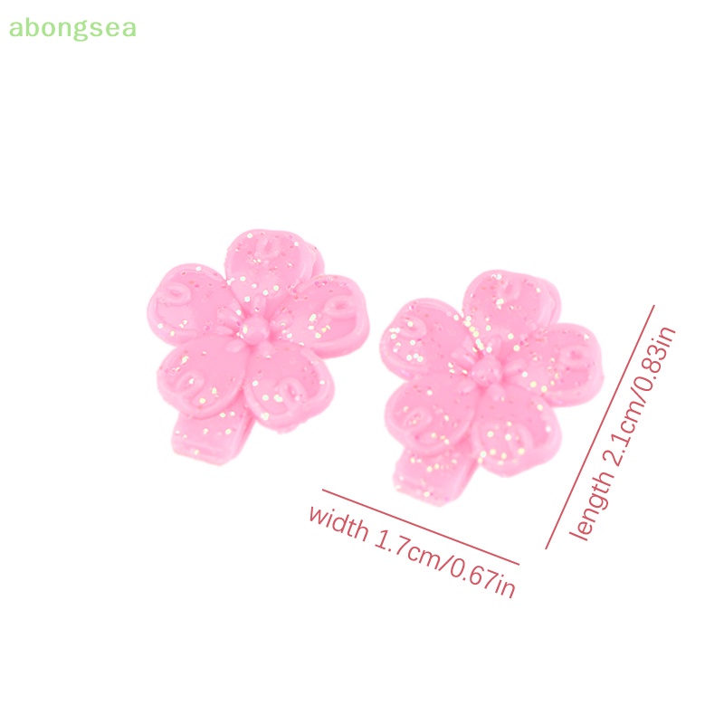 Set 2 Kẹp Tóc Hình Hoa Xinh Xắn Cho Búp Bê Tỉ Lệ 1 / 6