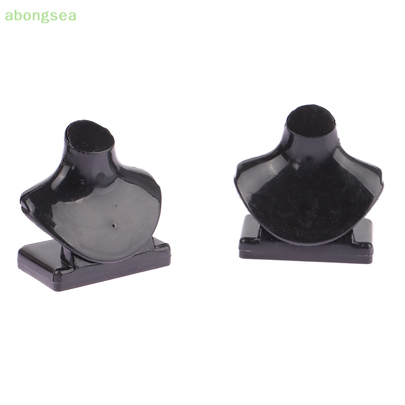 Set 5 Giá Trưng Bày Trang Sức Màu Đen Cho Nhà Búp Bê