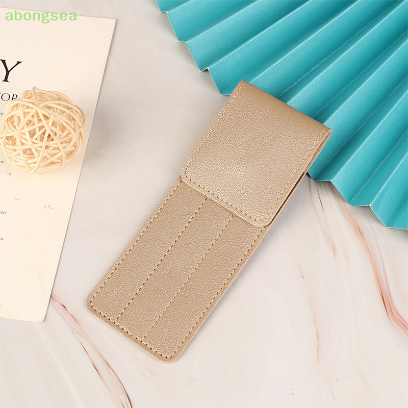 Abongsea Túi Da Đựng Nhíp Gắn Lông Mi Giả Chuyên Dụng