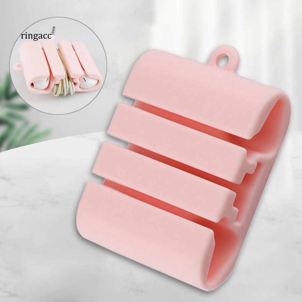 Dụng Cụ Quấn Bảo Vệ Dây Cáp Bằng Silicon Tiện Dụng Cho Gia Đình / Văn Phòng