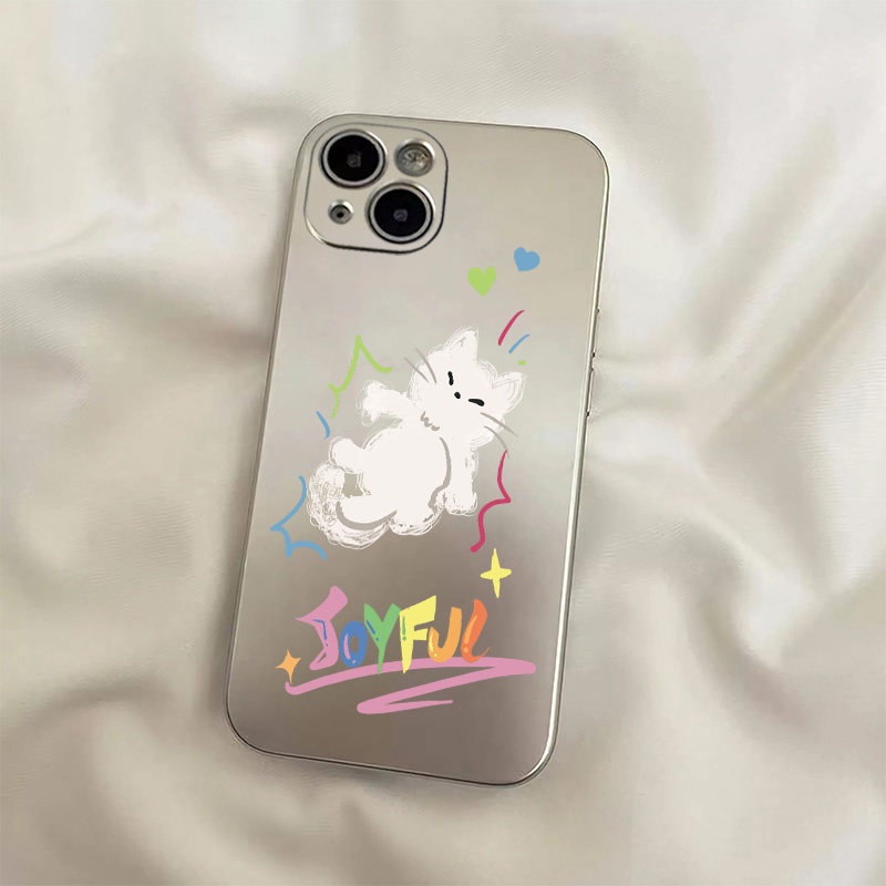 Ốp Điện Thoại Silicon TPU Mềm Mạ Điện Họa Tiết Cặp Đôi Dễ Thương Cho IPhone 14 13 11 12 Pro Max XS XR X 8 + 7 6S Plus