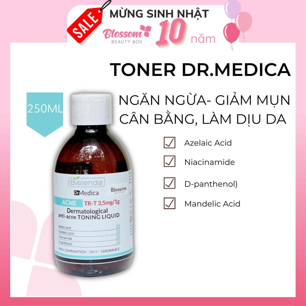 Toner da dầu mụn cho mặt và lưng Dr. Medica ACNE | Bielenda