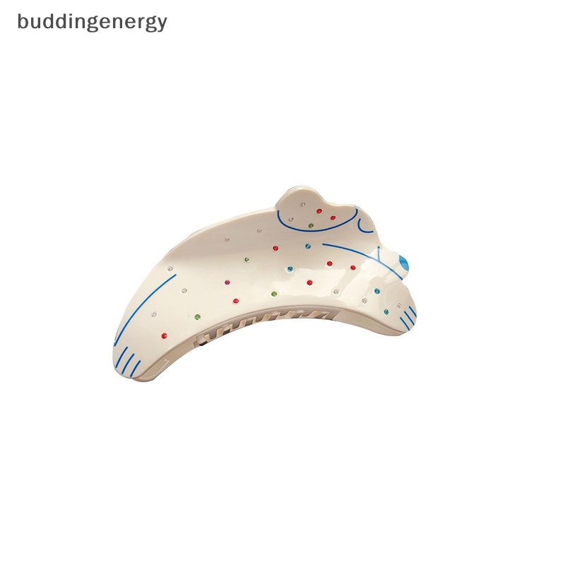 {BUDDI} Mới Kẹp Tóc Đính Đá Hình Chó Dalmatian Đáng Yêu Cho Nữ {BUDDI}