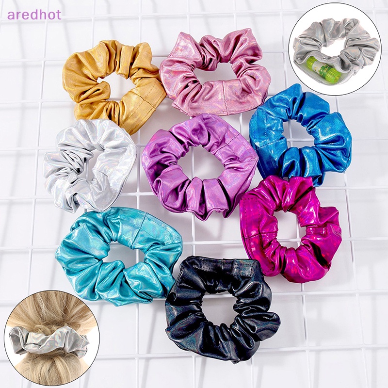 1 Dây Cột Tóc Scrunchies Giấu Kín An Toàn Lễ Hội Mới