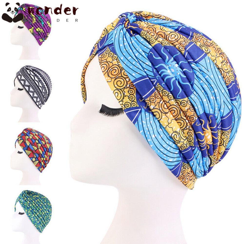 Mũ Turban Co Giãn Phong Cách WONDER Woman One Size Phù Hợp Với Mọi Loại Khăn