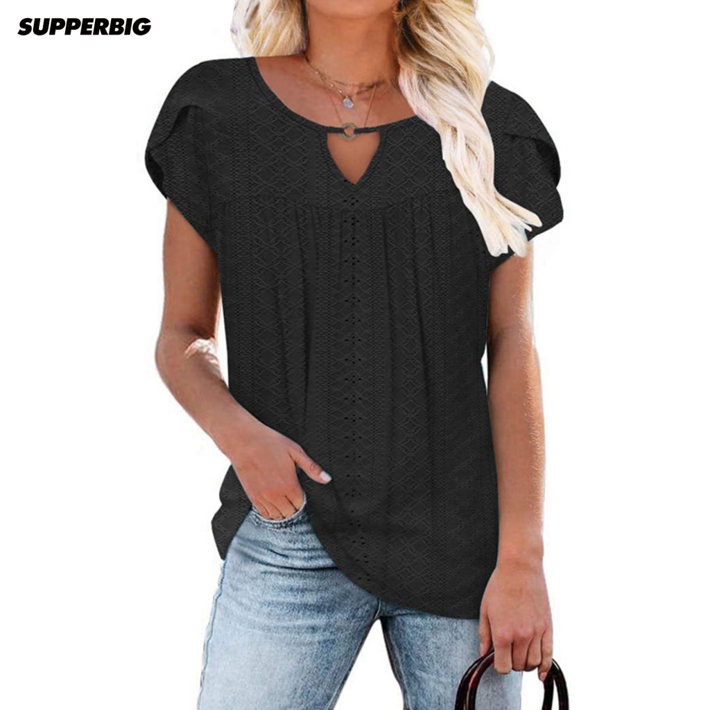 [supperbig] Áo Ngắn Tay Nữ Mùa Hè