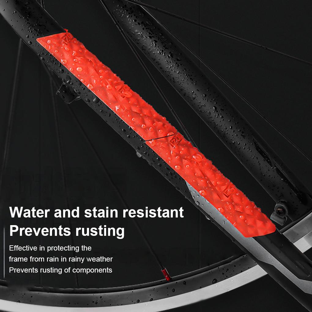 [MAPD] 5 Miếng Dán Khung Xe Đạp Bền Bỉ Chống Thấm Nước Với Họa Tiết Hình Thoi Nhập Khẩu