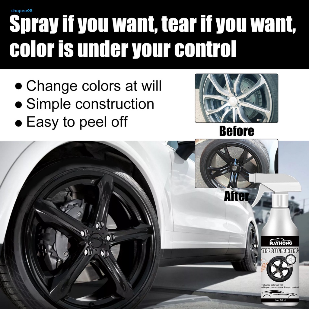 Chai Xịt Bảo Vệ Lốp Xe Hơi Tự Động Không Phai Màu PEMG