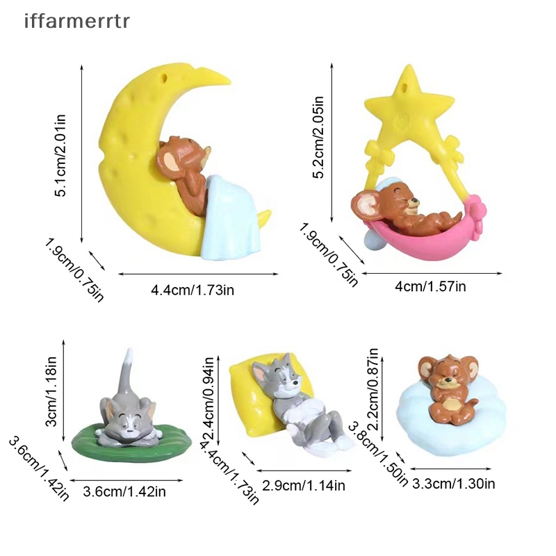 Mô Hình Mèo Và Chuột Trang Trí Nội Thất Xe Hơi