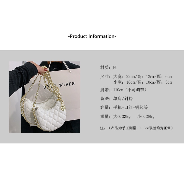 Fanli Túi Xách Đeo Vai / Xách Tay Cỡ Nhỏ Phối Dây Xích Thời Trang Xuân Hè Chất Lượng Cao Cho Nữ