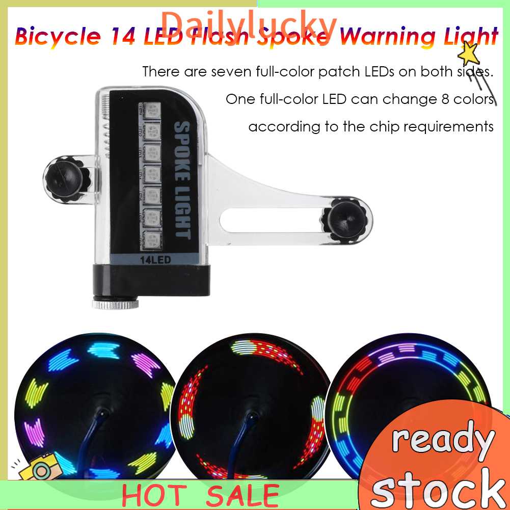 Đèn led 14 Bóng Chuyên Dụng Cho Xe Đạp