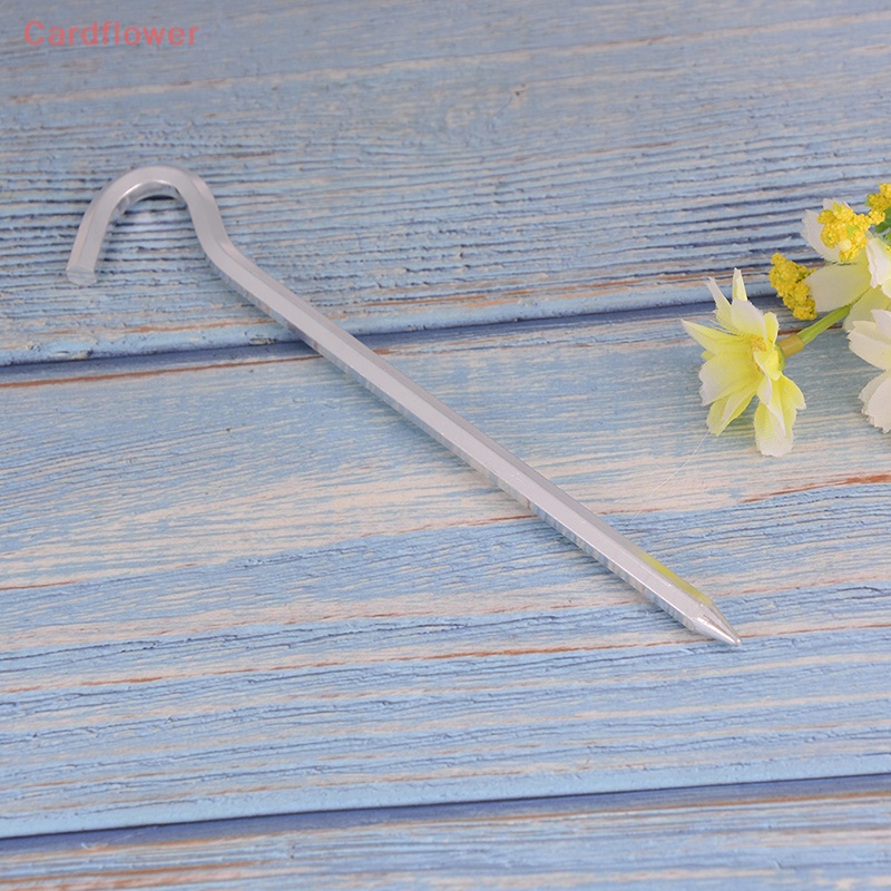 Bộ 5 Cọc Dựng Lều Bằng Hợp Kim Thép Cứng 7.01inch Mới