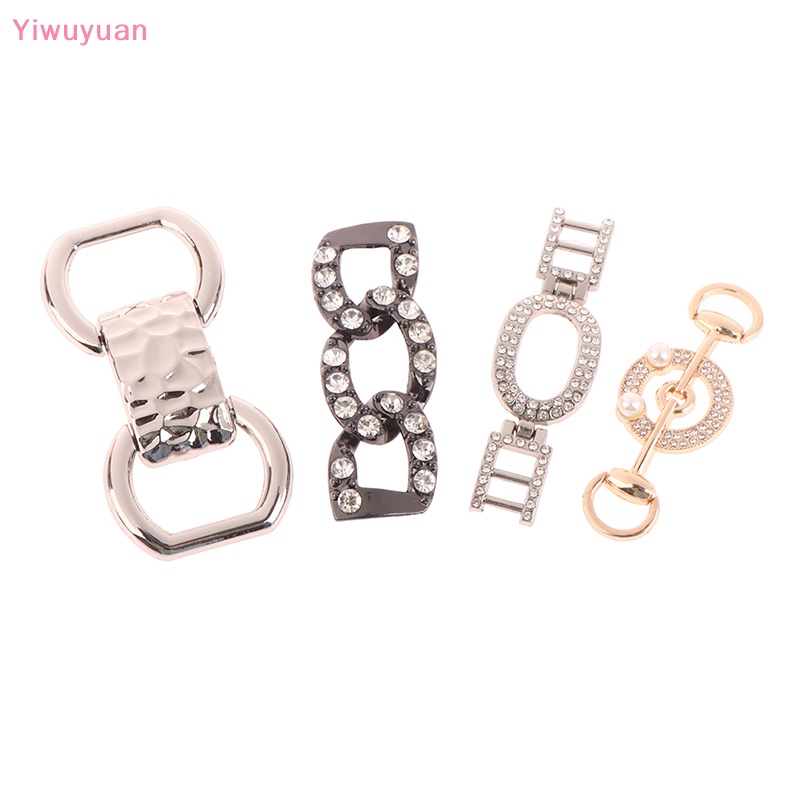 1 Cặp Kẹp Giày Cao Gót Đính Đá Cho Cô Dâu Mới