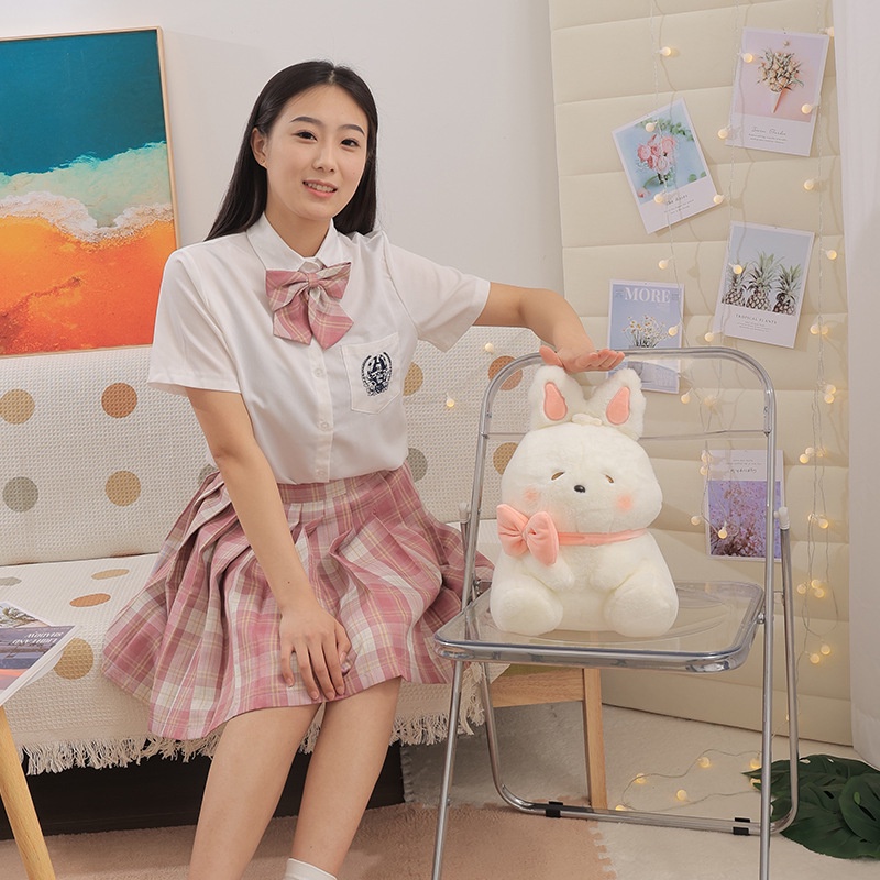 CHUYÊN SỈ GIÁ SỐCThú Nhồi Bông Hình Chú Thỏ Xinh Xắn Đáng Yêu