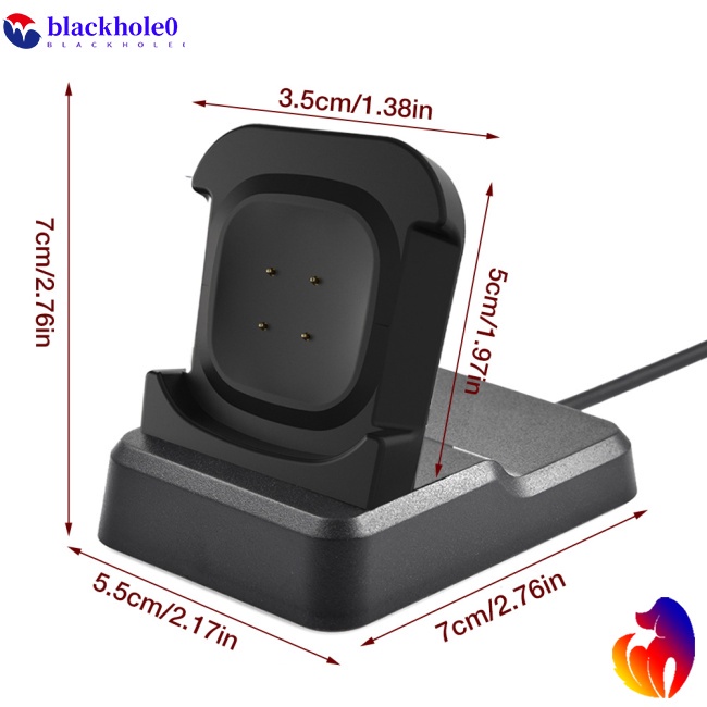 Đế Sạc Tròn Cổng Usb Cho Đồng Hồ Thông Minh Fitbit Versa4 / Versa3