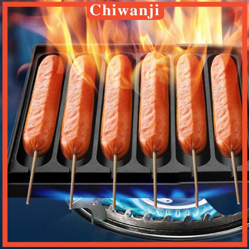 Chảo Làm Xúc Xích 6 Ngăn DIY Cho Nhà Bếp