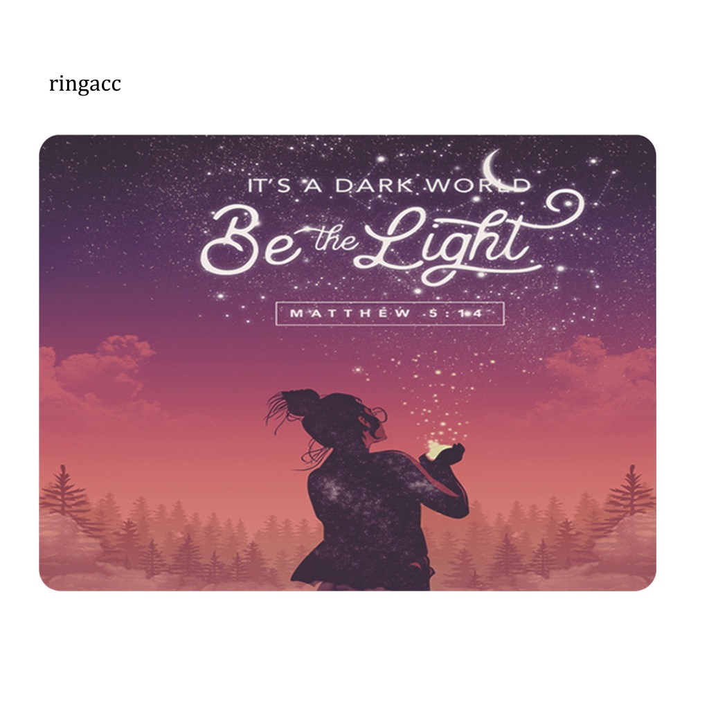 Tấm Lót Chuột RGA Mềm Chống Trượt Bề Mặt Mịn Họa Tiết Bầu Trời Sao Dành Cho Game Thủ