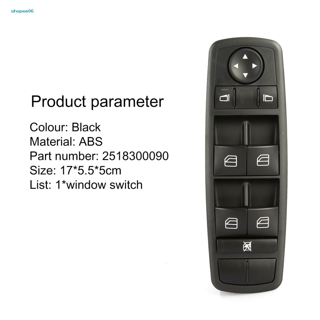 Phụ Kiện Chuyên Dụng Dành Cho Cần Gạt Nước 2518300090 Công Tắc Điều Khiển Cửa Sổ Xe Hơi Mercedes-Benz M-CLASS G-CLASS