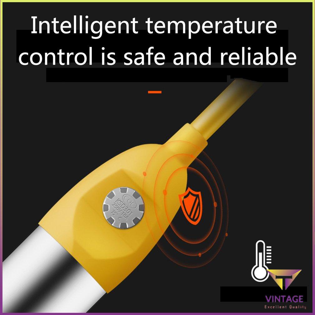 2500W 1.5 Mét Dây Thép Không Gỉ Ngâm Máy Làm Nóng Thanh Tự Động Tắt Nguồn Nước Nồi Hơi Công Cụ