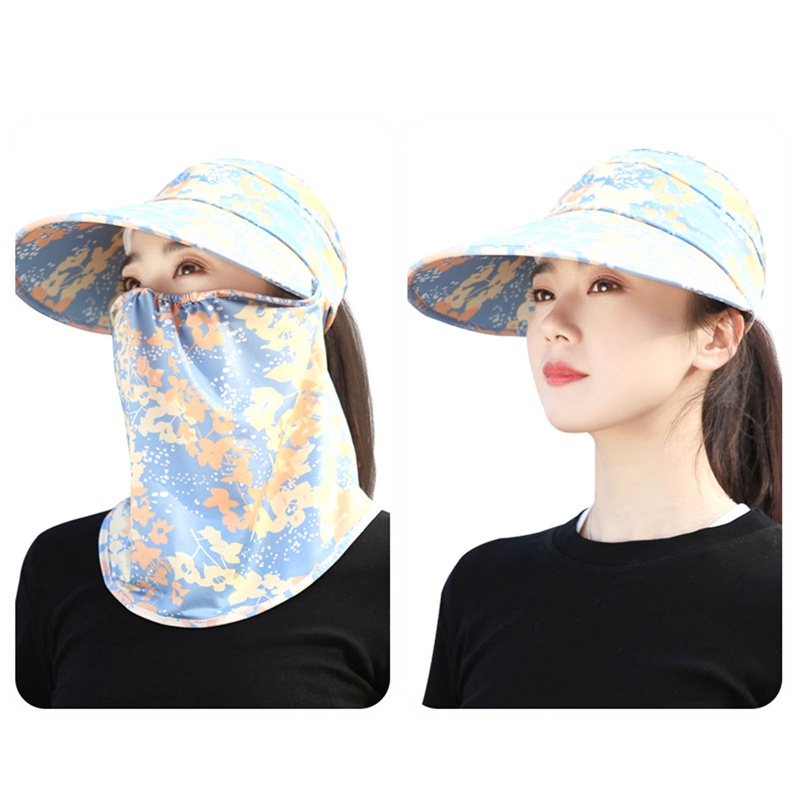 Mũ Đi Biển Ngoài Trời Cho Nữ YGT 360°Mũ Tai Bèo Chống Tia UV Thời Trang Cho Nữ