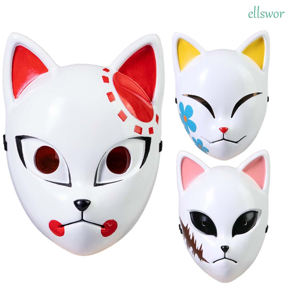 Mặt Nạ Hóa Trang Makomo Kamado Tanjirou Anime Demon Slayer Bằng Nhựa