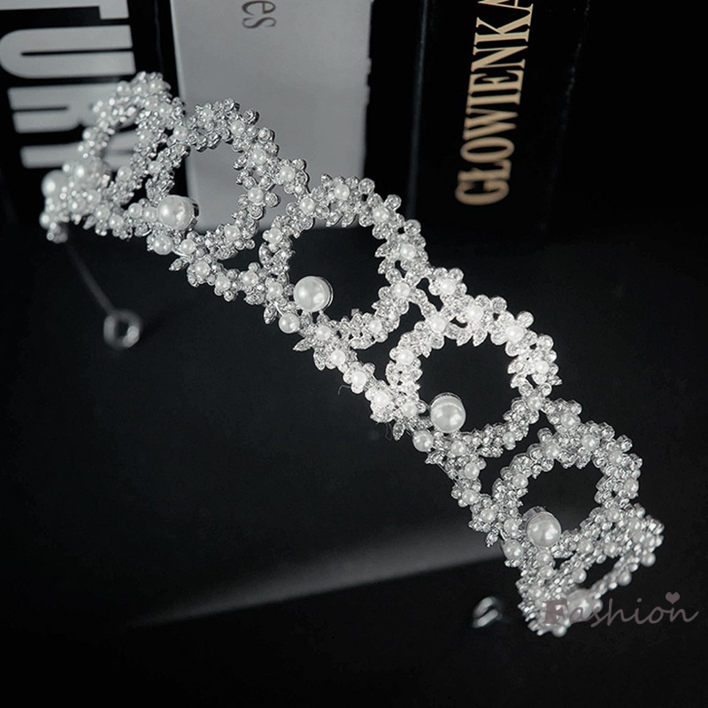 Vương Miện Cài Tóc Đính Pha Lê