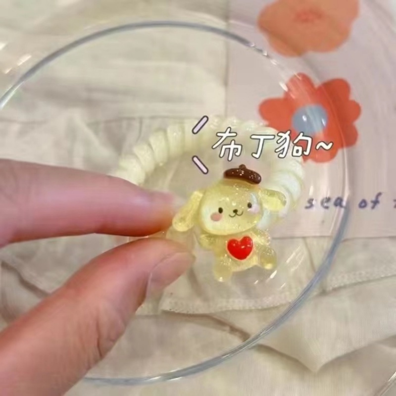 Dây Cột Tóc Hình Hoạt Hình Sanrio Dễ Thương Phong Cách Nhật Hàn Cho Nữ