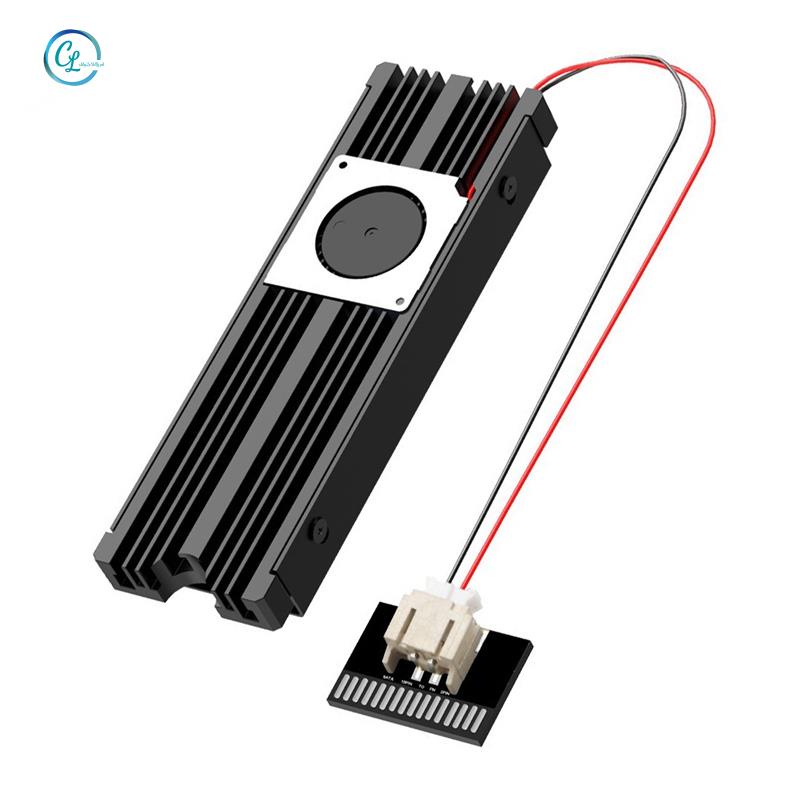 Quạt đĩa cứng trạng thái rắn M.2 Tản nhiệt Tản nhiệt Làm mát Tấm đệm nhiệt Silicone Bộ làm mát cho M2 NVME SATA 2280 PCIE