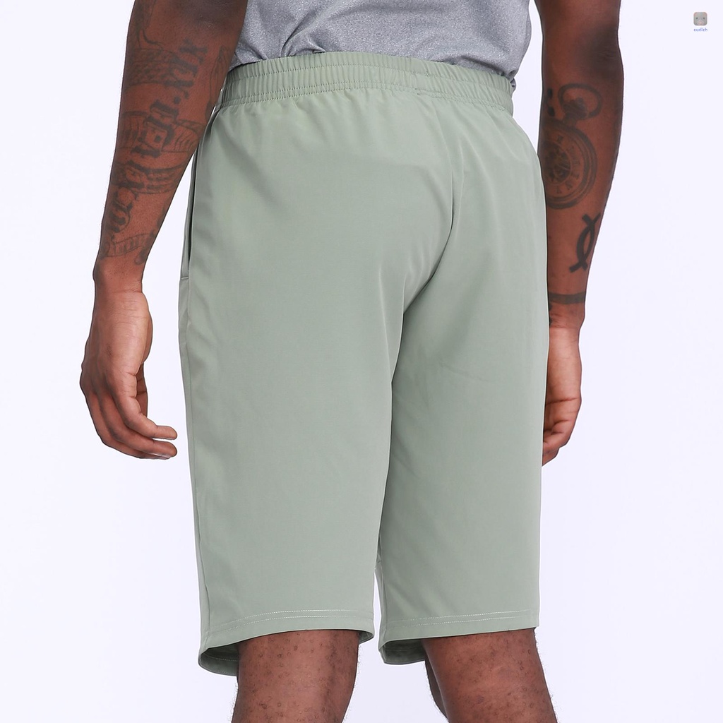 Quần Short Thể Thao Lưng Thun Phối Túi Bên Hông Nhanh Khô Thời Trang Cho Nam