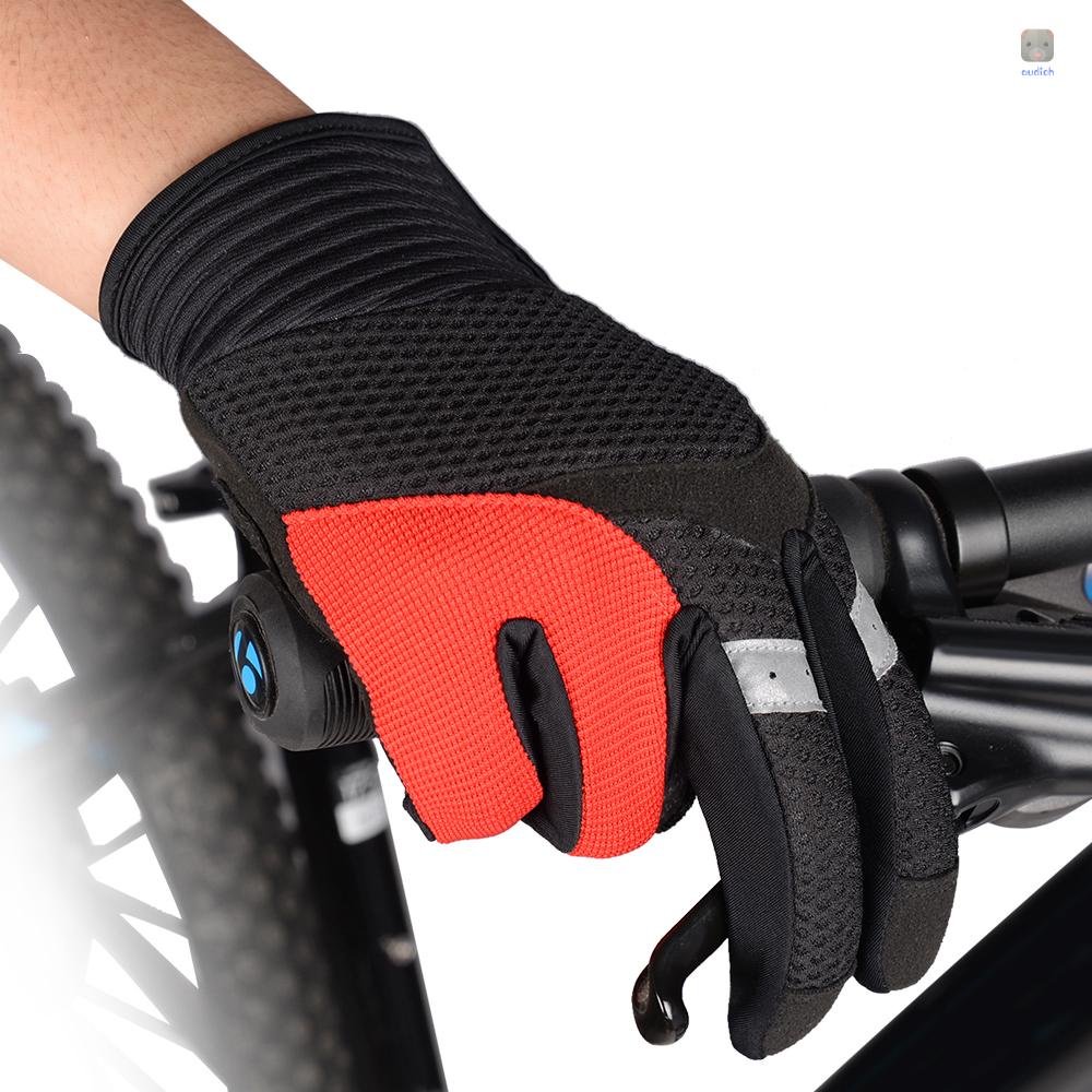 Găng Tay Chống Sốc Chạy Xe Đạp Leo Núi Có Đệm Gel SAHOO Màn Hình Cảm Ứng Dành Cho Nam Và Nữ