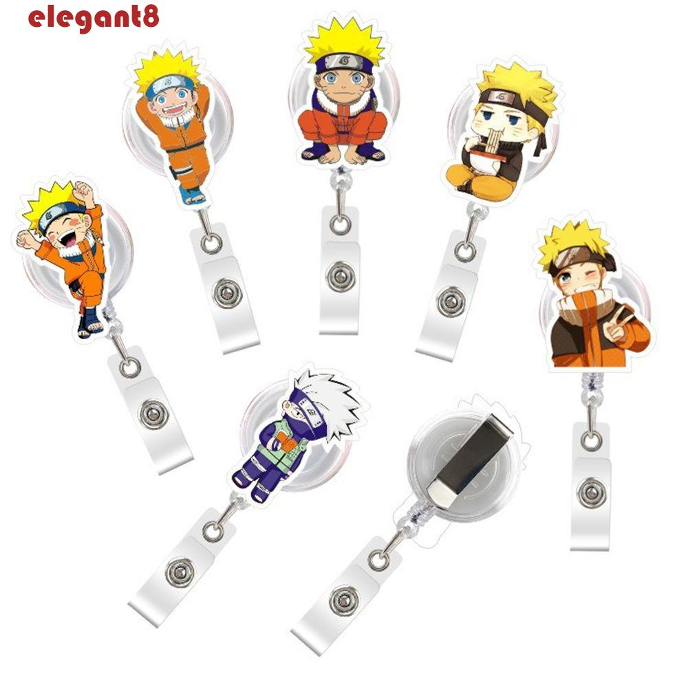 Giá Đỡ Thẻ Tên Họa Tiết Hoạt Hình Naruto / Luffy Có Thể Thu Gọn Thanh Lịch Cho Học Sinh