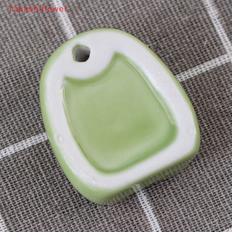 (Takashiflower) Giá Đỡ Đựng Cọ / Đũa Bằng Sứ Hình Động Vật Hoạt Hình Dễ Thương Sáng Tạo Trang Trí Nhà Cửa