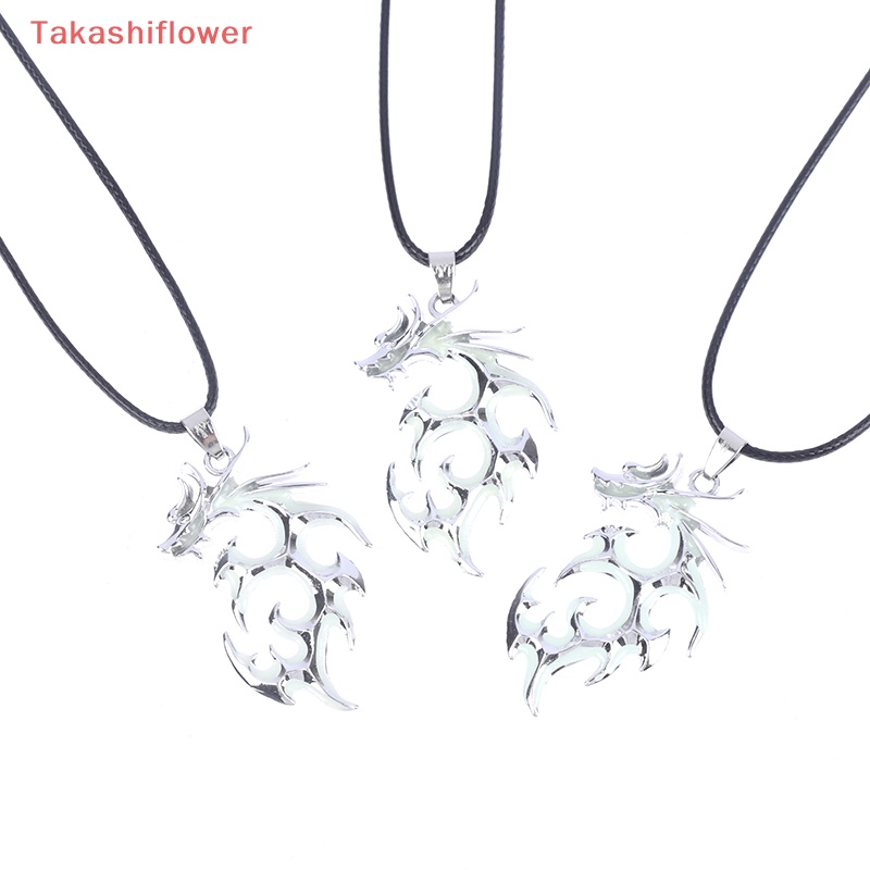 Vòng cổ Bạc Mặt Hình Rồng Phát Quang Trong Đêm