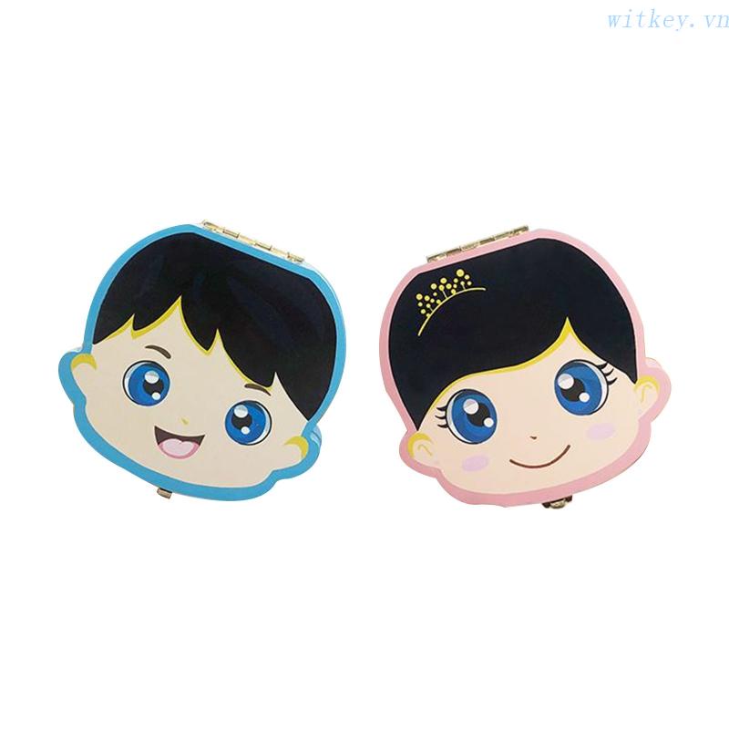 Hộp Đựng Răng Em Bé Có Nắp Đậy Giữ Cà Phê Răng Tiện Dụng