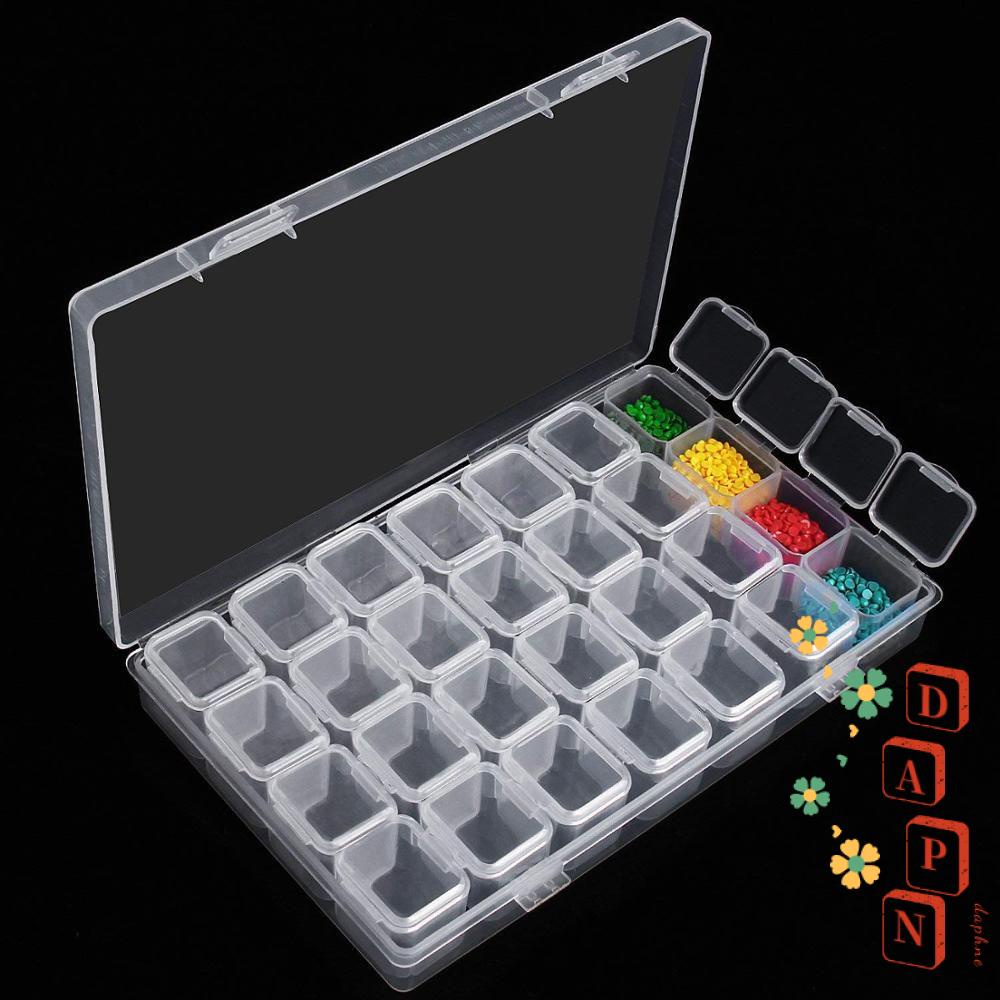 Hộp Đựng Đồ Dùng Trong Suốt 28 Ngăn Tiện Dụng