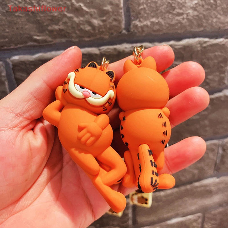 Móc Khóa Điện Thoại Hình Mèo Garfield Đáng Yêu