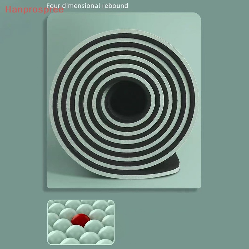 Thảm Tập Yoga TPE Bền Bỉ Chống Trượt Cho Người Mới Bắt Đầu