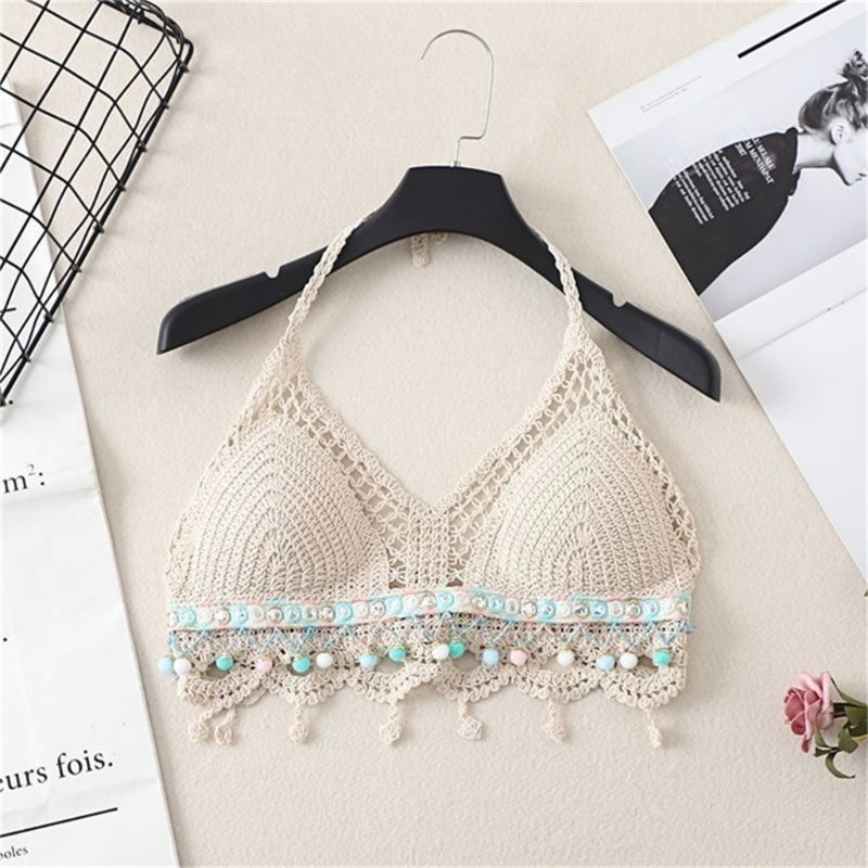 Xiangbao Áo Lót Không Tay Phong Cách Bohemia Gợi Cảm Cho Nữ