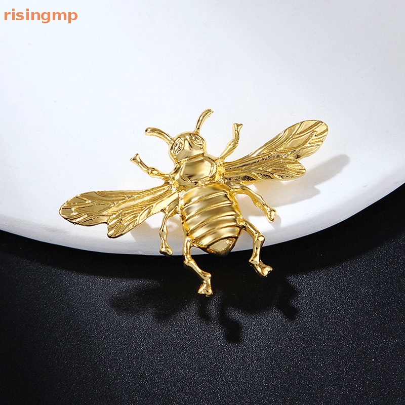 Ghim Cài Áo Hình Chú Ong Bằng Hợp Kim Phong Cách Retro Dành Cho Nữ