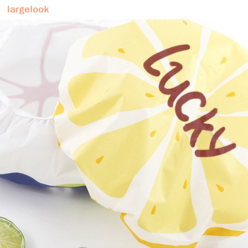 Mũ Trùm Đầu Khi Tắm Chống Thấm Nước Họa Tiết Trái Cây Hoạt Hình